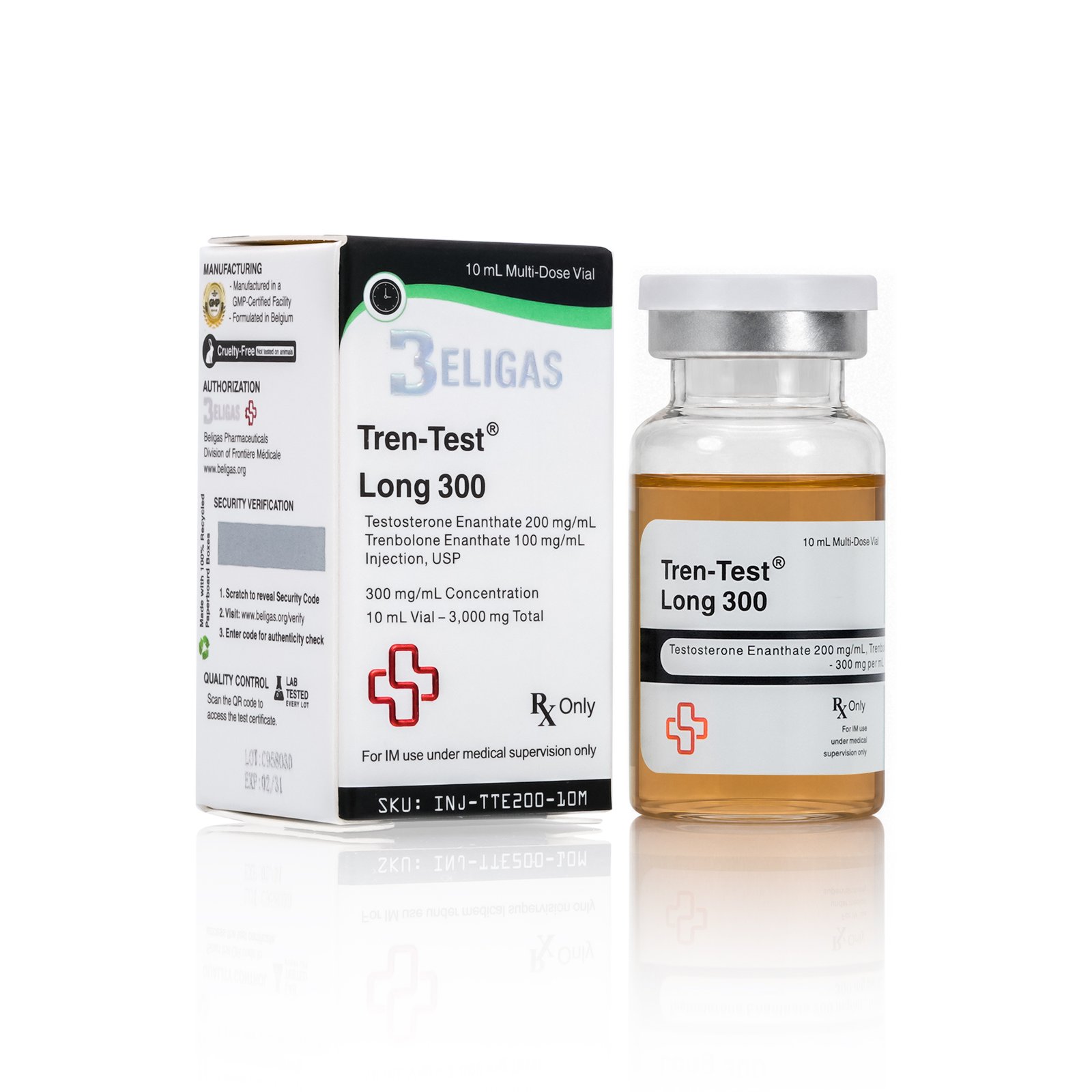 Testosterone Trenbolone® Long 300mg